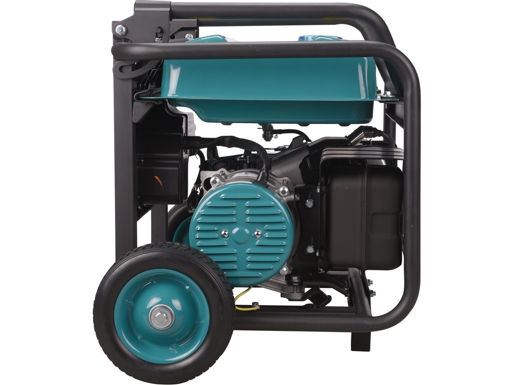 Elektrocentrála benzínová 7,4HP/3,5kW, podvozok, elektrický štart Elektrocentrála benzínová 7,4HP/3,5kW, podvozok, elektrický štart