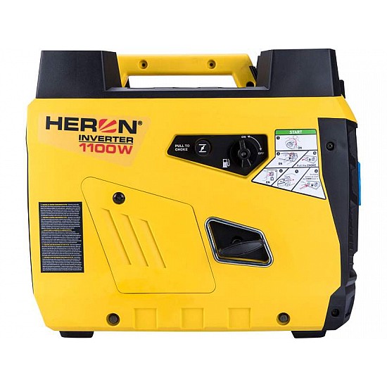 HERON ELEKTROCENTRÁLA DIGITÁLNA INVERTOROVÁ 1,1KW, 230V/50HZ, STOHOVATEĽNÁ HERON ELEKTROCENTRÁLA DIGITÁLNA INVERTOROVÁ 1,1KW, 230V/50HZ, STOHOVATEĽNÁ