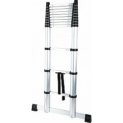 Rebrík teleskopický hliníkový 3,8m, max. 150kg, 12 stupienkov, EXTOL PREMIUM