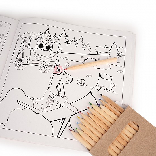 Sada omaľovánka s ceruzkami pre deti DRÁČIK od Rosenbauer