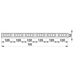 DOPRAVNÝ LED SMEROVAČ FL-6, 12/24V