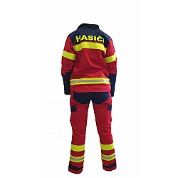 Bunda a nohavice RESCUE červené 