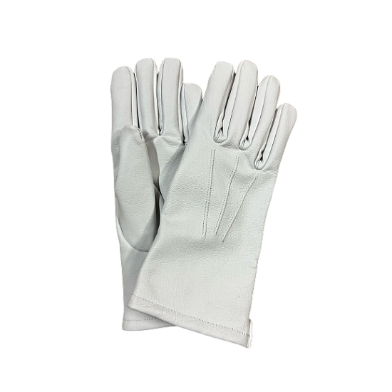 Biele kožené rukavice Tessa