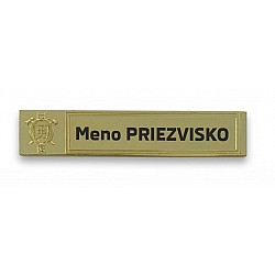 Menovka 1 - Menovka DPO SR na sako