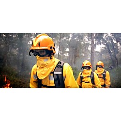Firefighter maska vft s filtrom na lesné požiare 