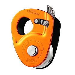 Kladka Petzl Micro Traxion- ultra ľahká s blokantom