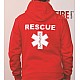 Mikina – znak EMS a nápis RESCUE Mikina – znak EMS a nápis RESCUE