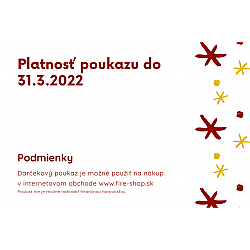 Darčekový poukaz v hodnote 30 eur