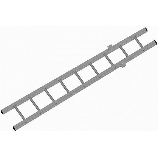Rebrík - spodný diel (ATEST PODĽA EN 1147, 2001) - 2,6m