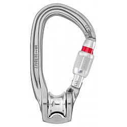 PETZL ROLLCLIP Z kladka s karabinou a skrutkovacou poistkou zámku 