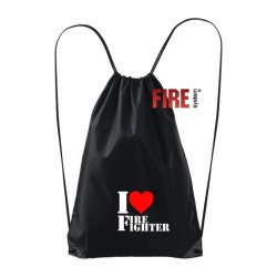 Ruksak BATOH VRECKO I love FIRE FIGHTER - rôzne farby