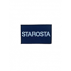 Vyšívané hodnostné značenie STAROSTA