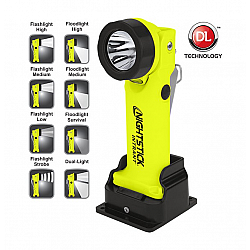 Svietidlo NIGHTSTICK INTRANT nabíjacia + stojan zelené