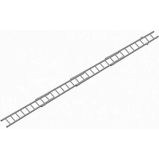 Zásahový rebrík štvordielny nastavovací PROFI HN3L2