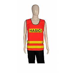 Reflexná vesta s nápisom HASIČI