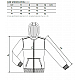 Mikina DETSKÁ Trendy s kapucňou a zipsom