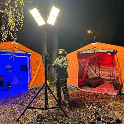 Osvetľovací stožiar HALO 100K  