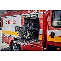 Vysokotlakové zariadenie do hasičského auta motor Briggs and Stratton-220 bar