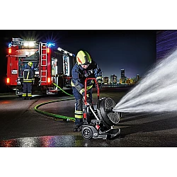 Fanergy V 16 Rosenbauer - pretlakový ventilátor s vodnou tryskou a svetlom