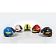 Prilba Rosenbauer Heros H30 signálna žltá luminiscenčná, číry štít, zátylnik