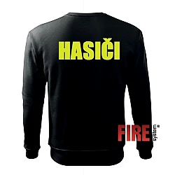 Mikina Hasiči neonový nápis