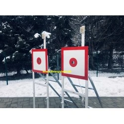 Terče sklopné komplet s elektronikou (pár)