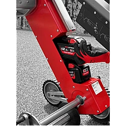 ET-Roller 7 elektrický navíjač požiarnych hadíc do 6" napájaný Milwaukee batériami