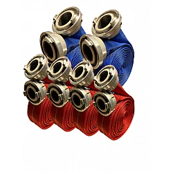 Detská sada hadíc flammenflex B75/C52 limitovaná edícia BLUE/RED