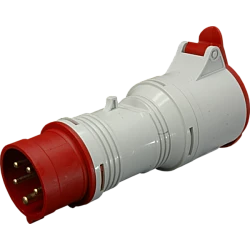 Adaptér jednocestný A 1653/43 400V 16A z 5P na 4P IP44