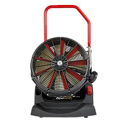 Fanergy E16 Rosenbauer - pretlakový ventilátor s elektromotorom s vodnou tryskou a svetlom