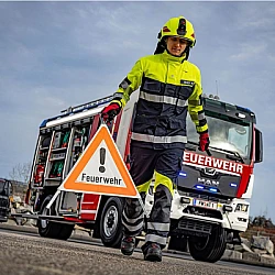 Ľahký zásahový oblek Rosenbuer GAROS G 10 TR BLUE YELLOW