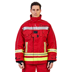 Zásahový odev FIRE MAX 3 ROSENBAUER Nomex NXT RED