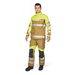 Ľahký zásahový oblek Rosenbuer GAROS G 10 TR GOLD YELLOW