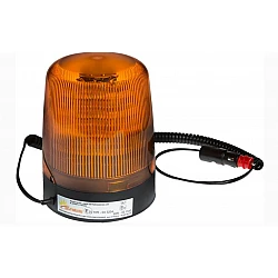 Maják magnetický okrúhly LED 12/24 V 16 ks LED po 3W