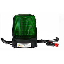Maják pevný okrúhly LED 12/24 V 16 ks LED po 3W