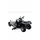Jednonápravový sklopný brzdený prepravník Smart FB 15.30 ATV, UTV , SSV