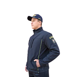 Softshell pánska bunda so znakom DPO a domovenkou Slovensko