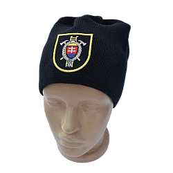 Čiapka pletená s nášivkou DPO modrá originál