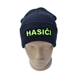 Čiapka pletena Hasiči
