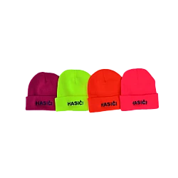 Čiapka pletená HASIČI NEON 
