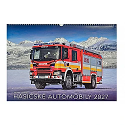NÁSTENNÝ KALENDÁR HASIČSKÉ AUTOMOBILY 2027
