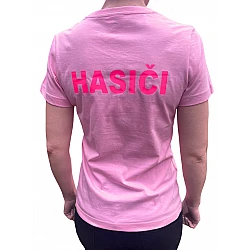 Dámske tričko HASIČI PINK