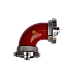 Koleno B75 90º Kindswater