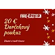 Darčekový poukaz v hodnote 20 eur