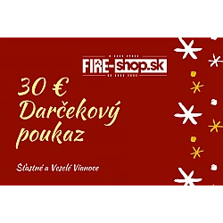 Darčekový poukaz v hodnote 30 eur