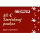 Darčekový poukaz v hodnote 50 eur