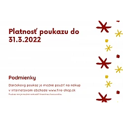 Darčekový poukaz v hodnote 20 eur