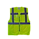Reflexná vesta na zips