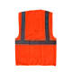 Reflexná vesta na zips