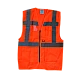 Reflexná vesta na zips